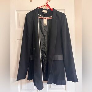 Anthropologie the essential boyfriend blazer